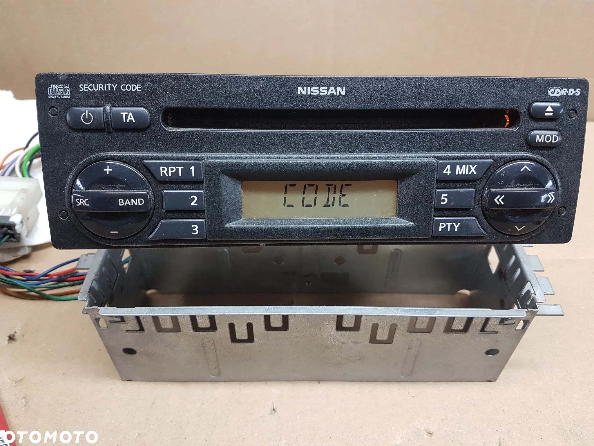 NISSAN NOTE MICRA RADIO CD - 1