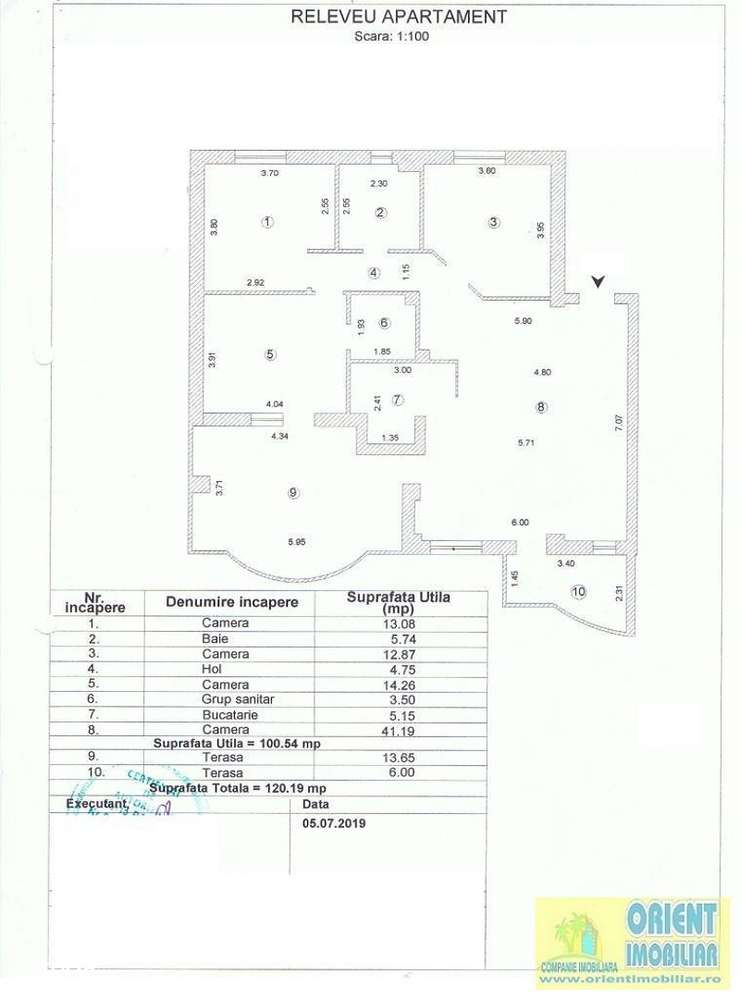 Mamaia Nord, prima linie la mare, 120mp, apartament 4 camere-18