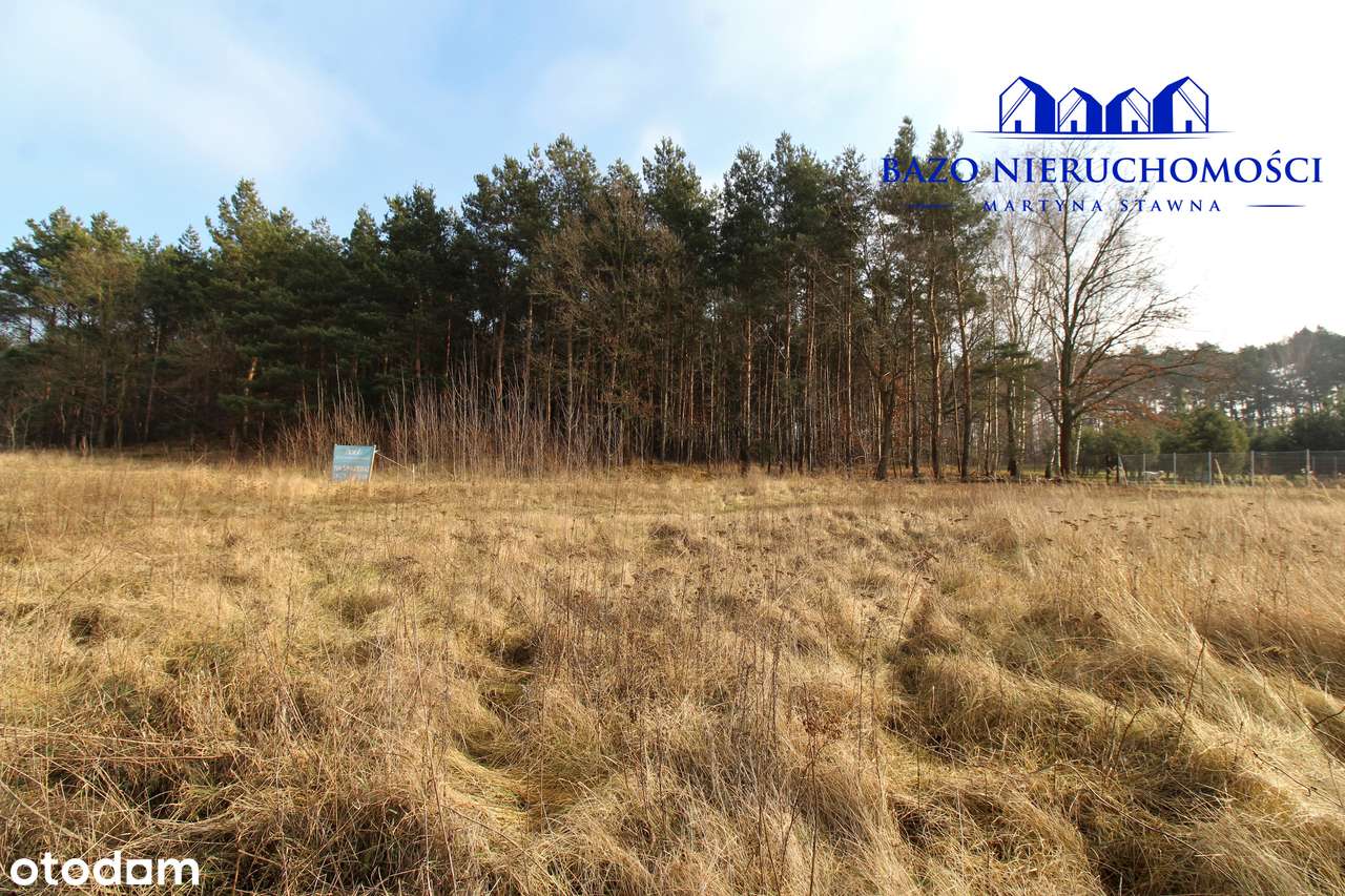 Piękna działka budowlana pod lasem w Starym Luboszu-10