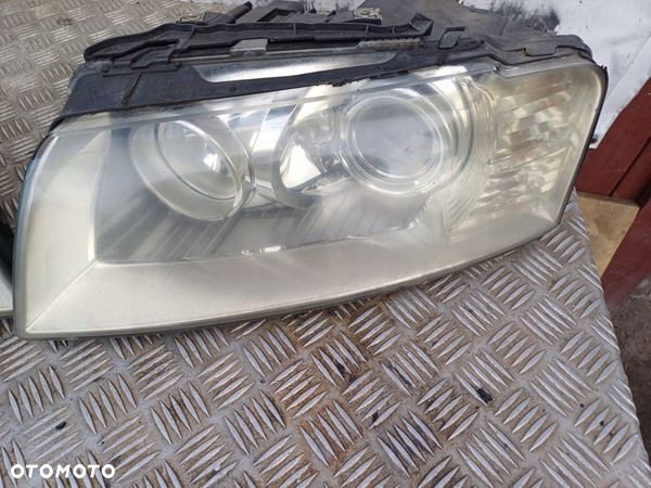 AUDI A8 D3 LAMPA PRZÓD LEWA PRAWA PRZÓD XENON SKRĘTNY - 6