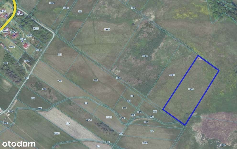 Działka rolna 1,82 ha - Piaski, gmina Świdnica, lubuskie. - Pełny obrazek: 5/9