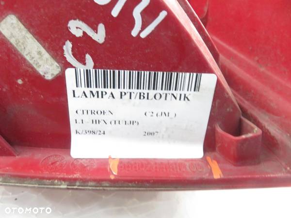 LAMPA PRAWA TYLNA CITROEN C2 9680283680 - 5