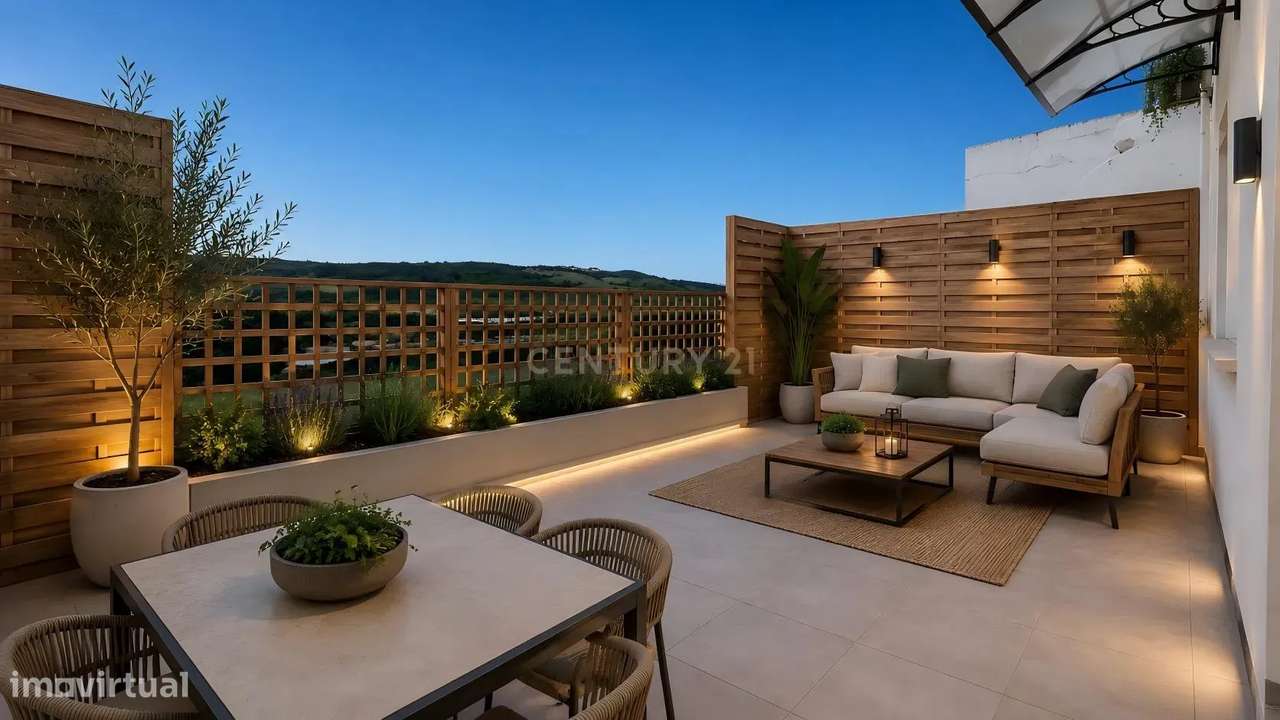T1 com terraço em Vialonga
