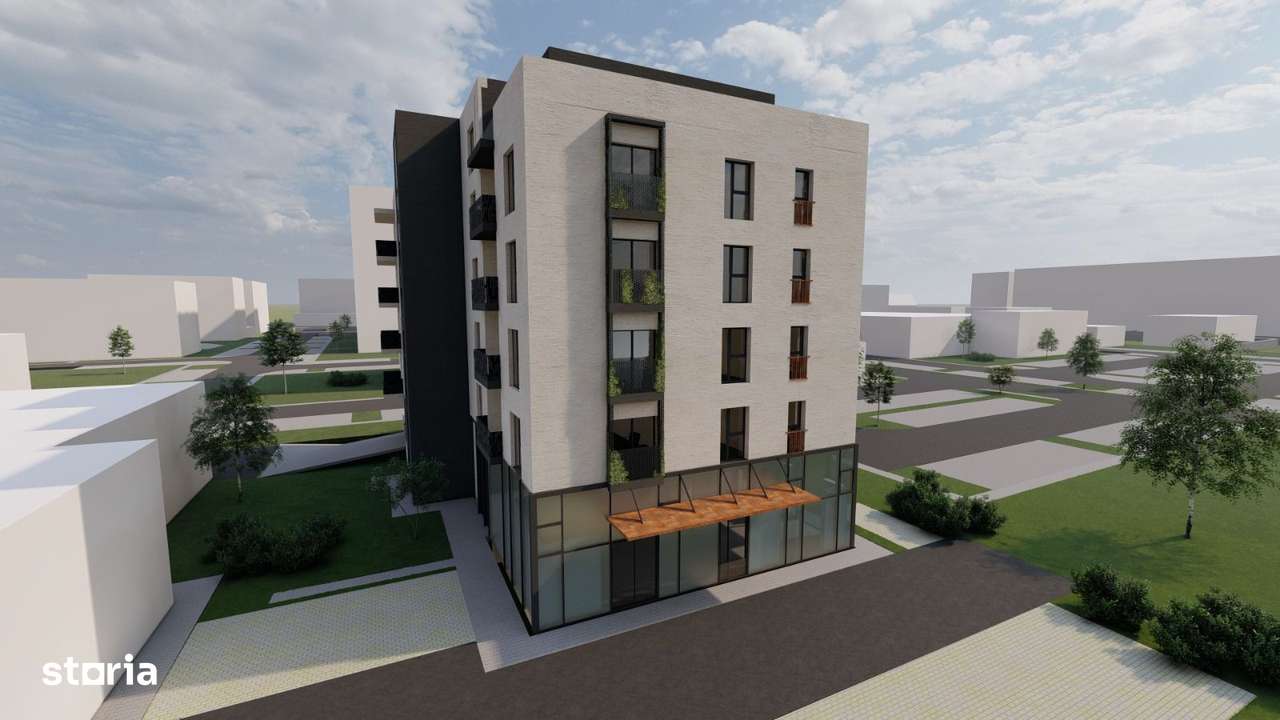 Apartamente cu 1 cameră, clasă energetică A in bloc NOU - Imagine principală: 4/5