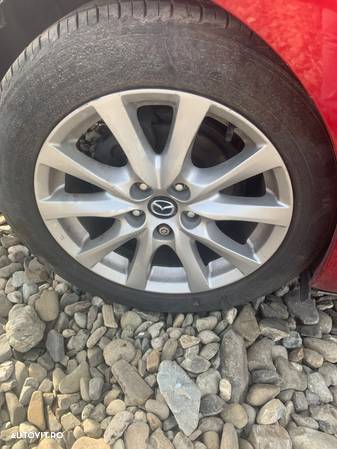 Jante originale de Mazda 6 an 2014 cu anvelope de vara pe 17 - 2