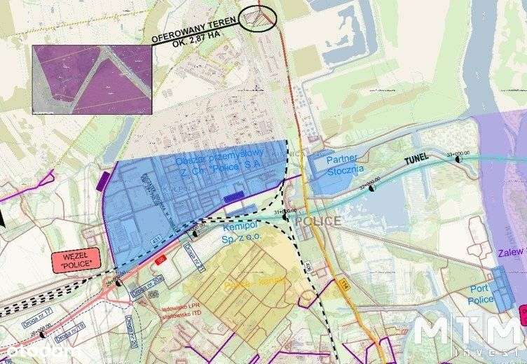 Działka, 28 603 m², Police-5