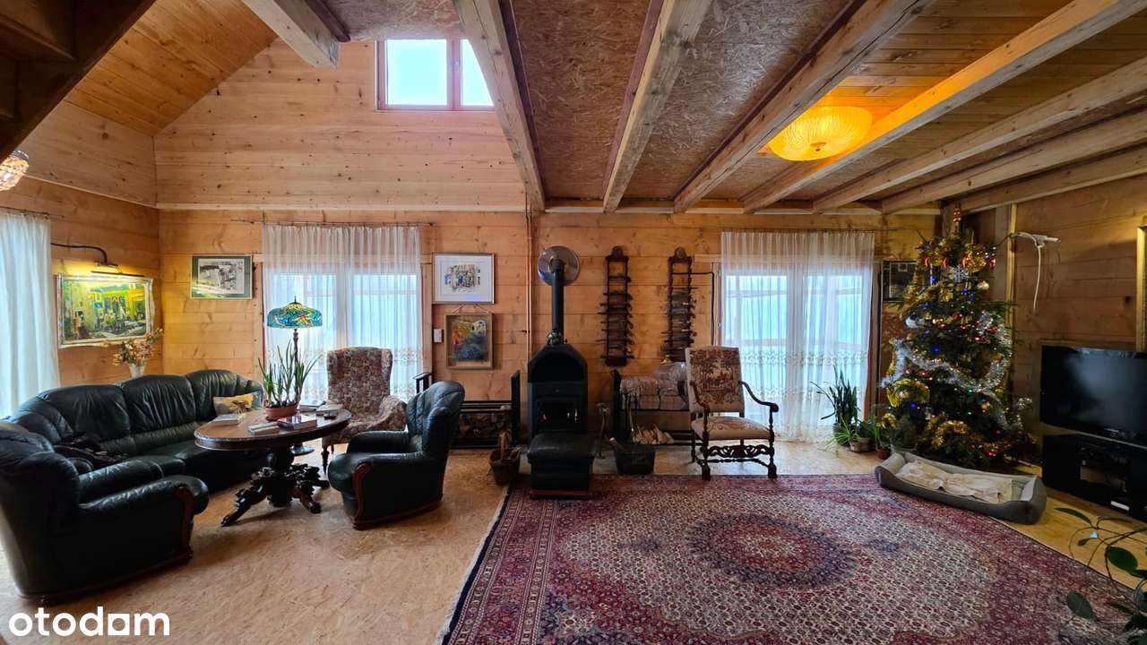 Dom z bala świerkowego | 187 m2 | Chojnik, gm. Gromnik-10