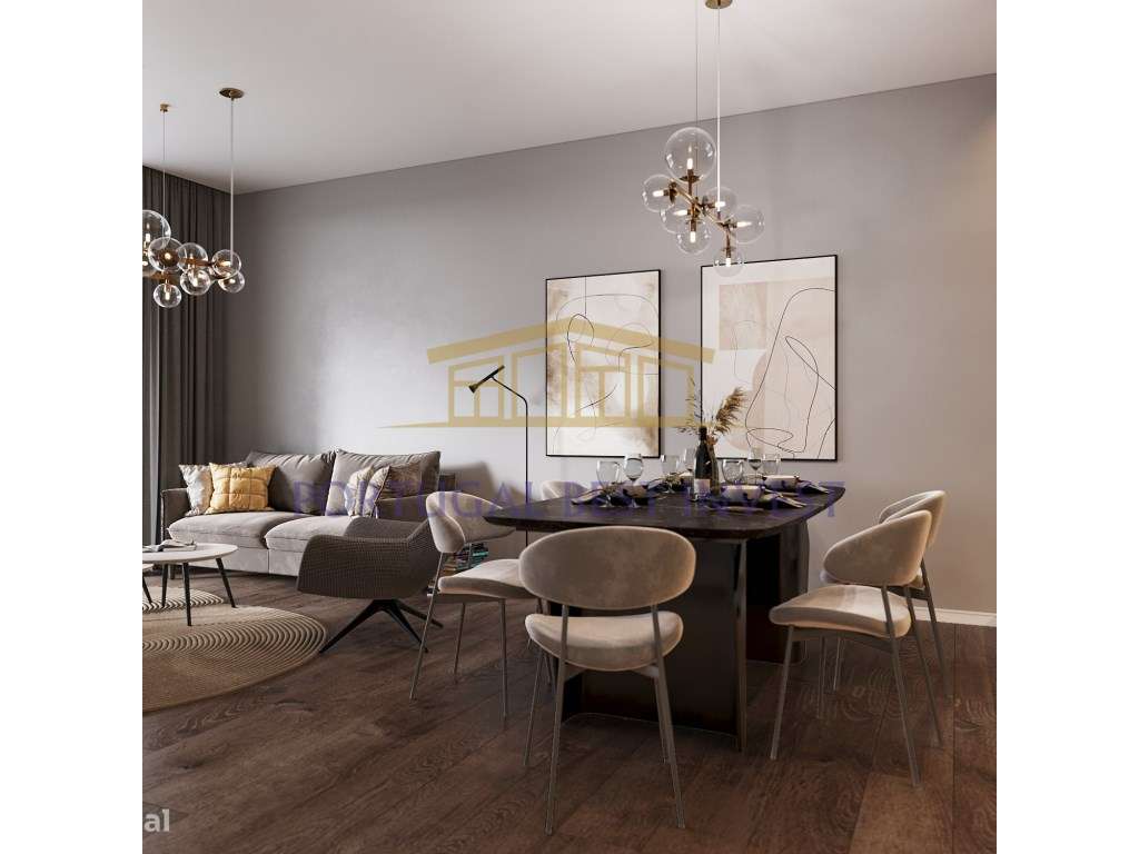 Apartamento T2 perto da praia em condomínio fechado em construção e... - Grande imagem: 5/26