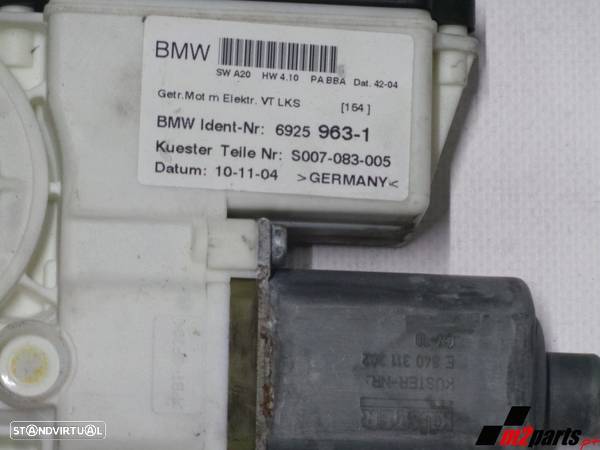 Motor elevador Esquerdo/Frente Seminovo/ Original BMW X3 (E83) 67626925963 - 3