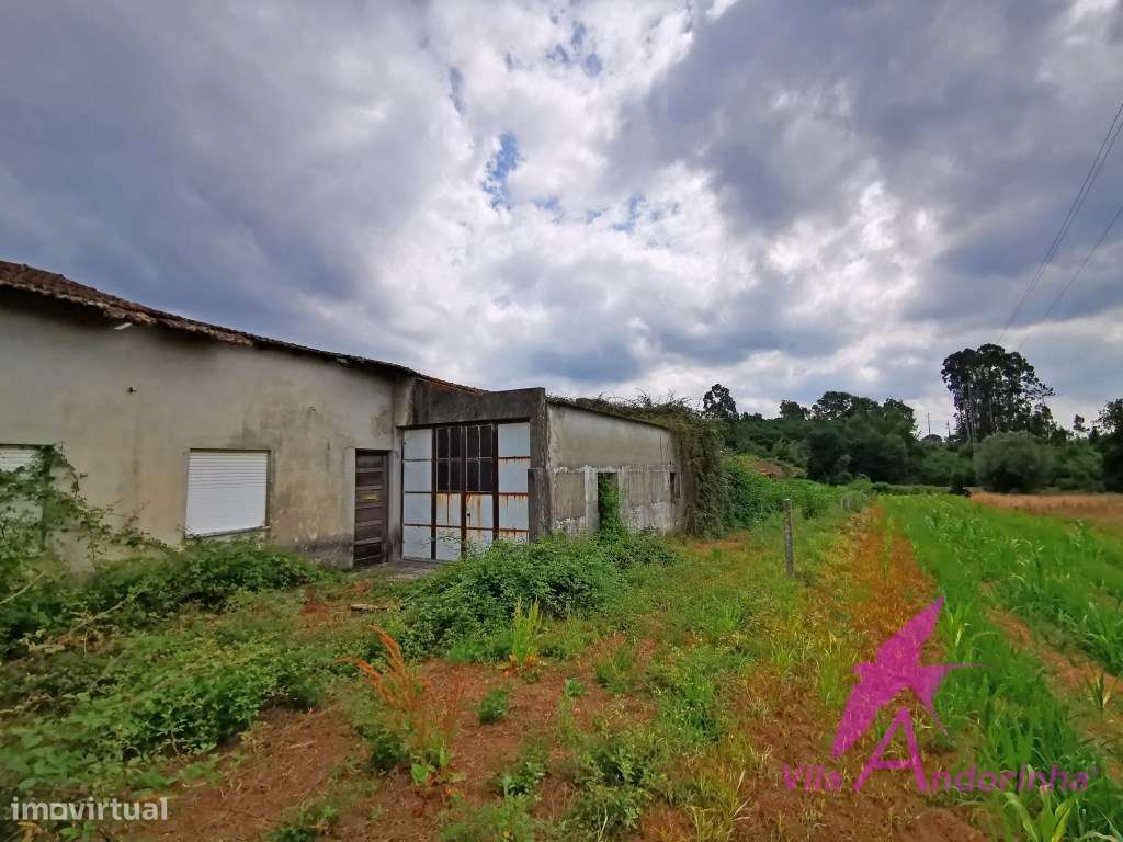 Terreno com 3.207m² e Construção Existente em Meixedo-0