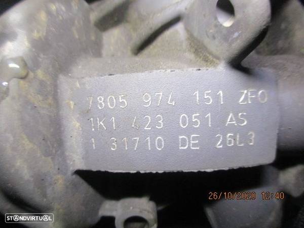 Caixa Direcao 7805974151ZFO 1K1423051AS  VW GOLF 5 2006 2.0 Tdi - 2