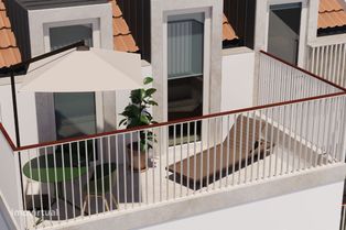 Apartamento T1 no coração de Lisboa, a passos da Gulbenkian.