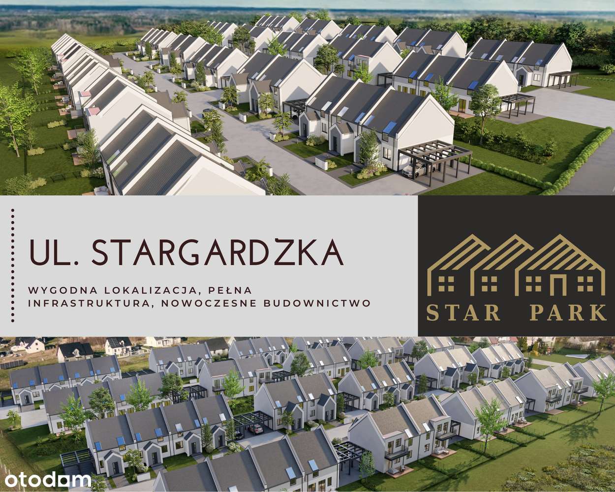 Szeregowce w 3 etapie budowy- STAR PARK- gotowe jesienią 2026-10