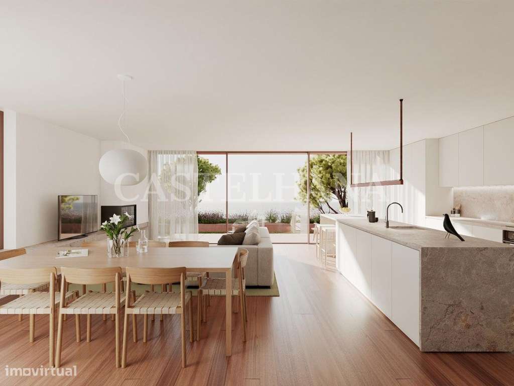 Moradia T4 em condomínio fechado, junto à praia da Madalena - Grande imagem: 2/40