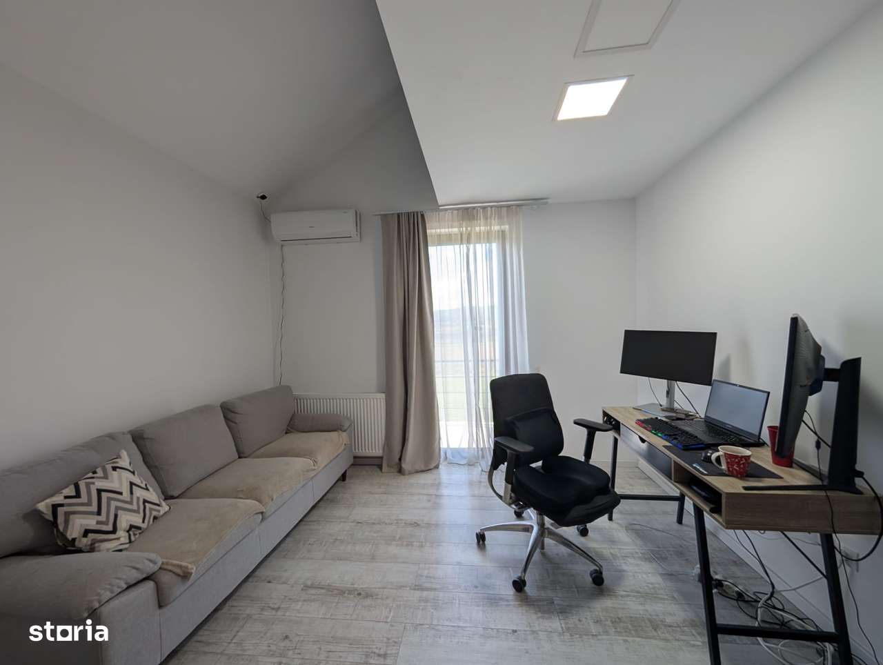 Oportunitate! Duplex mobilat, curte 344mp, terasa, zona RAR Gilau-8