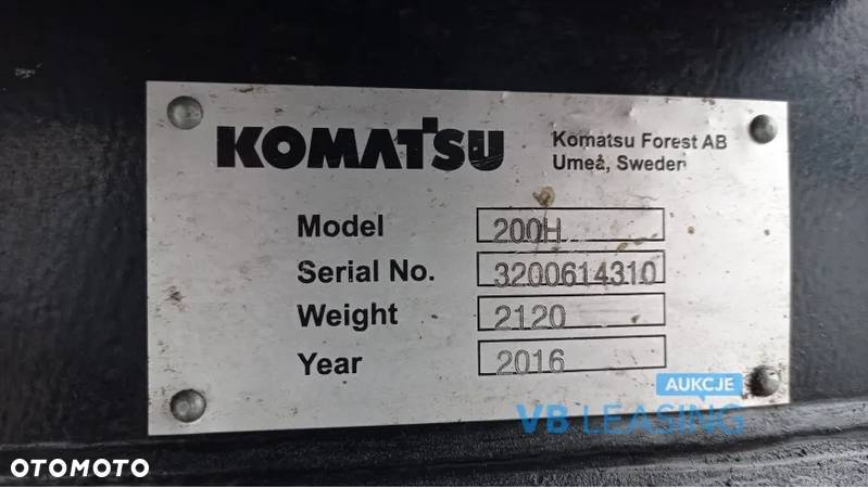 KOMATSU Harvester KOMATSU 901 - 10
