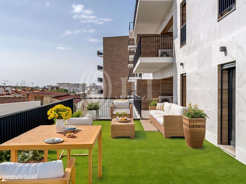 Apartamento T3 no condomínio Panorama, em Setúbal - Grande imagem: 3/43