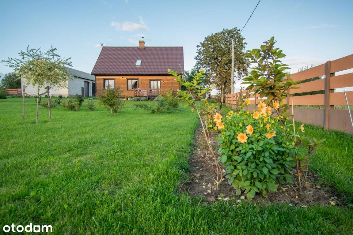 Siedlisko, dom 136m2 z bala, solidne b.gospodarcze, blisko miasta.-19