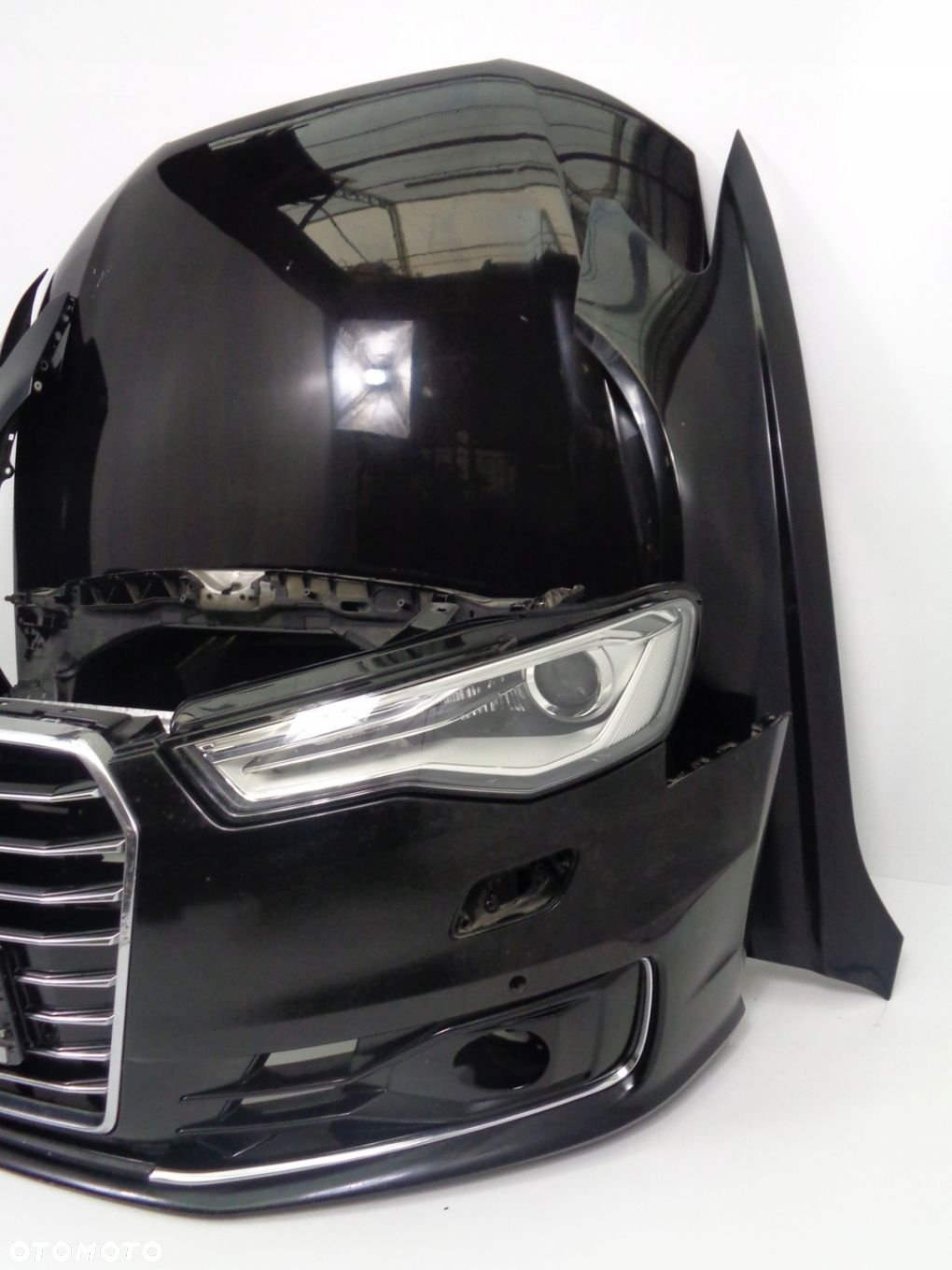 AUDI A6 C7 4G LIFT PRZÓD ZESTAW CZĘŚCI LAMPY MASKA - 8