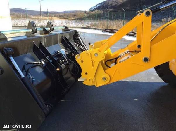 Cupla Rapida Mecanica Frontala Buldoexcavator, incarcator frontal - 5