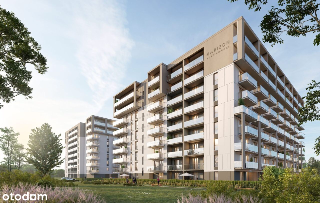 Apartamenty Horizon M141 - 3 pokoje+ 2 duże loggie