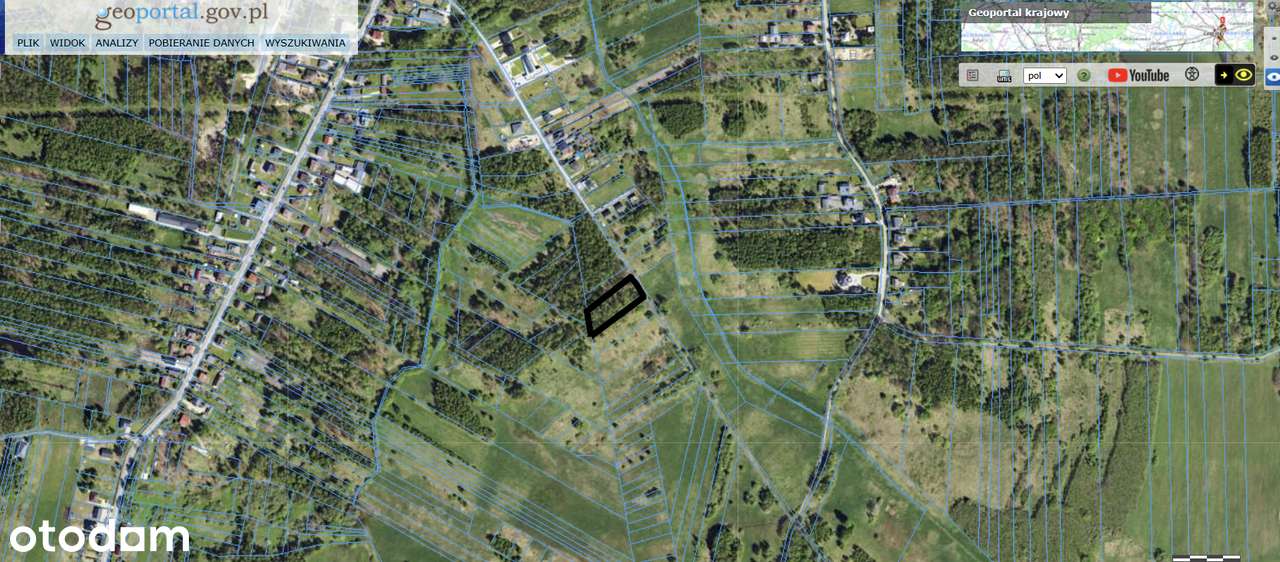 Sprzedam działkę - Pełny obrazek: 3/3