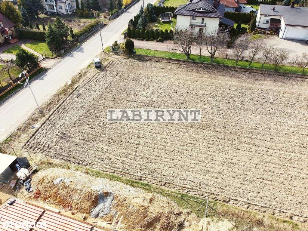 Mykanów, ul. Zielona, 1000m2, wymiary 29m x 35m-6