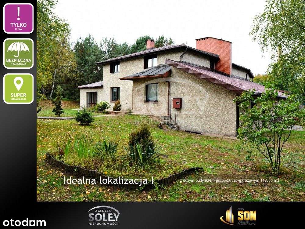 Dom wolnostojący z kompleksem garażowo-gospodarczym-duża działka-2