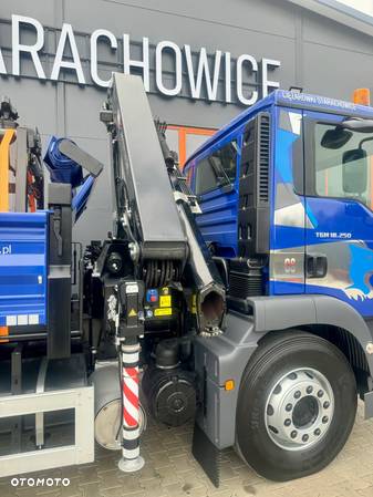 MAN MAN TGM TGS TGL 18.250 Euro 5 // wywrotka 3 stronna + żuraw HDS // HMF1420 z pilotem // budowlanka // żuraw  kran crane dzwig wywrot kiper . !!! - 22