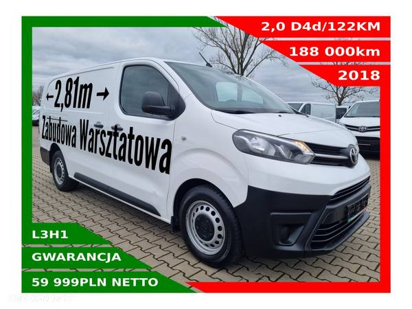 Toyota ProAce L3H1 *59999zł NETTO* ExtraLong 2,0D4d/122KM - 2