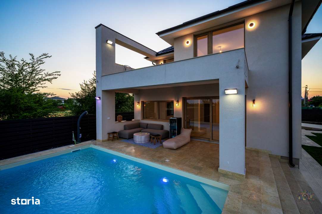 CORBEANCA - OGORULUI, VILA MODERNA 270 MP TOTAL, LOT 1000 MP!-3