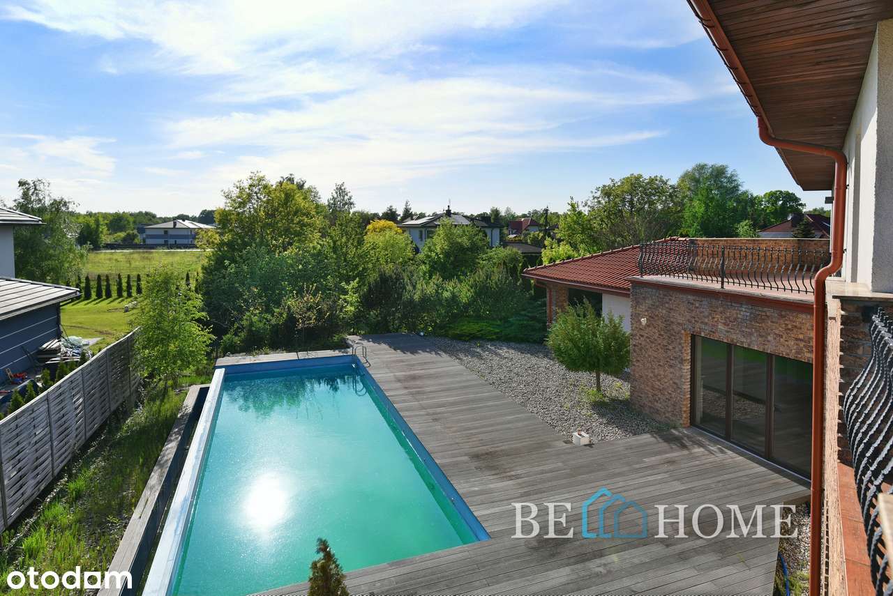 Luksusowy dom 288m2 z basenem, działka 1620m2, Białołęka Dworska-18