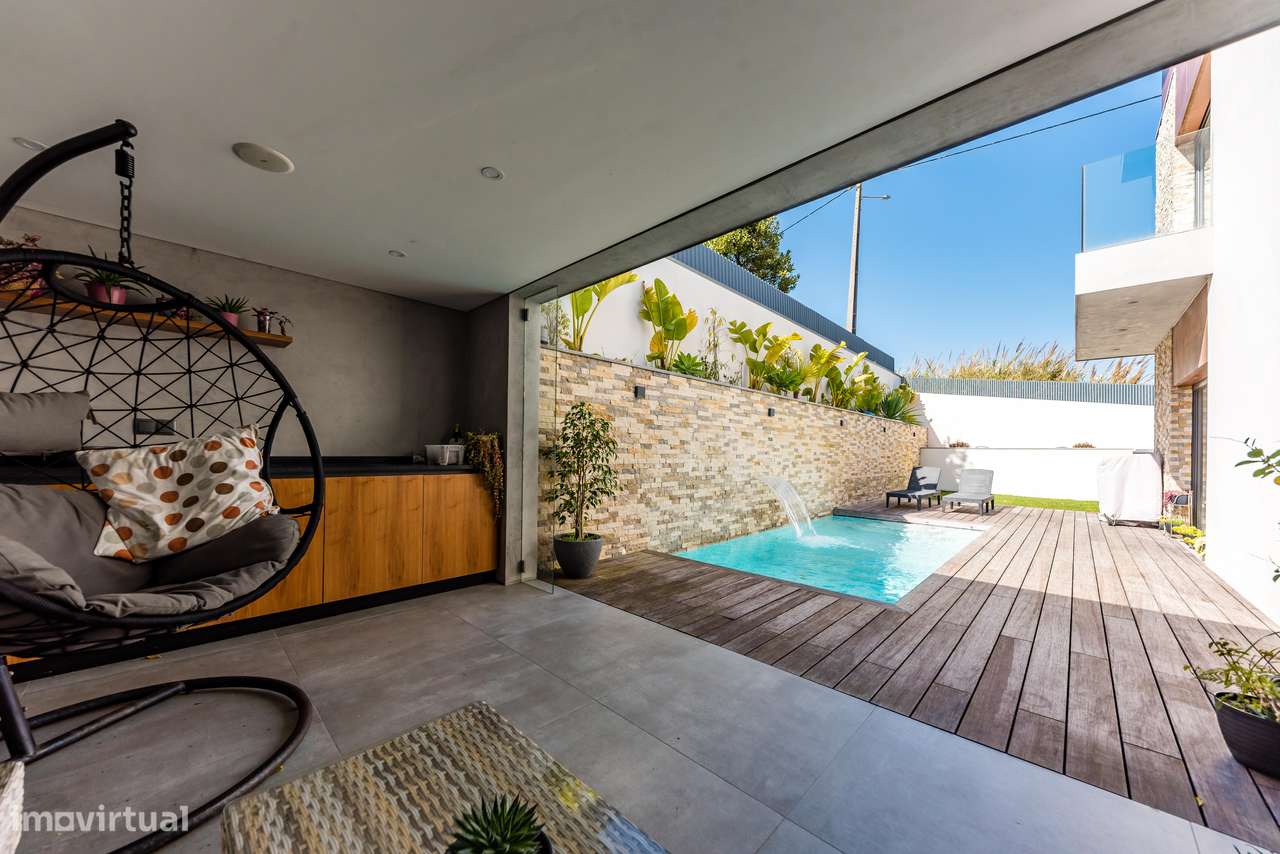 Moradia T4 Ramada | Piscina | Espaço exterior-44