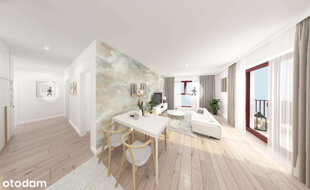 Mieszkanie w nowym centrum Łodzi / 3-pok / FLOW / 0% prowizji! - Pełny obrazek: 3/11