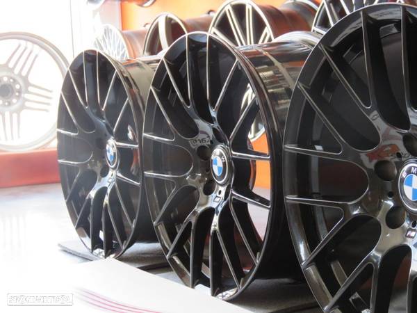 Jantes Look Bmw M359 18 8 + 9  5x120 Preto Brilhante - 7