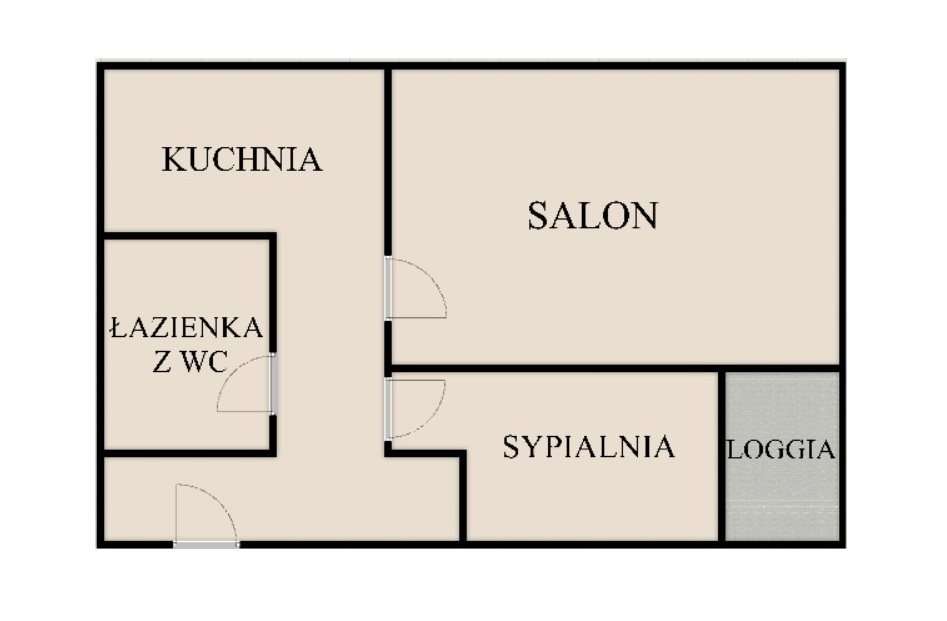 M3 DO Remontu Z Balkonem - Halemba - I PIĘTRO! - Pełny obrazek: 2/5