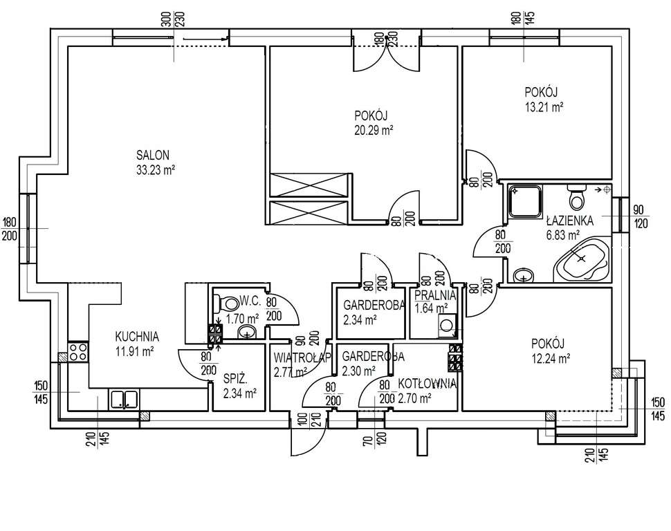 Dom jednorodzinny Łysiec-5