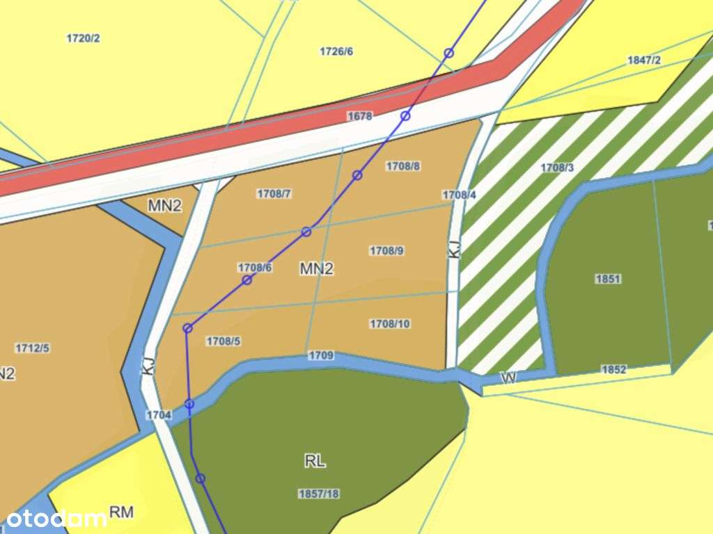 3 działki budowlane pod lasem - Pełny obrazek: 5/5