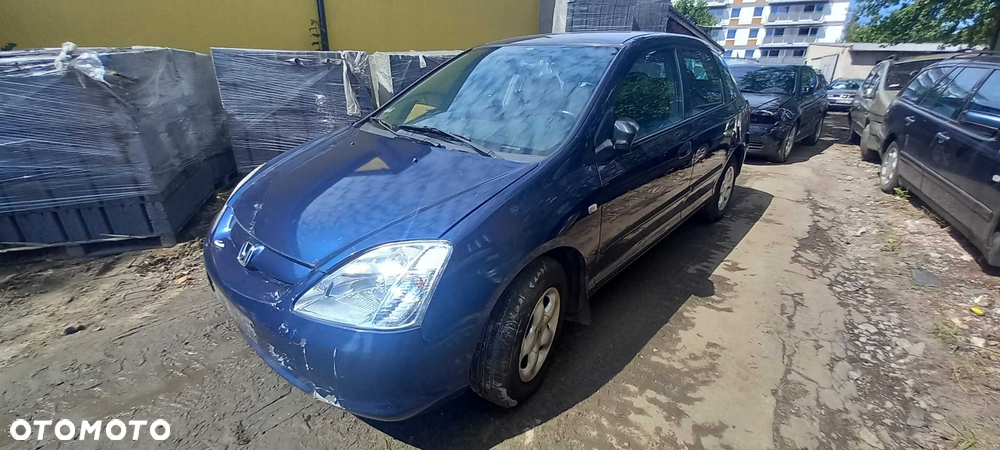 2003. Honda Civic VII 1.7 CTDI 100KM 4EE2 kolor B96P Silnik części - 2