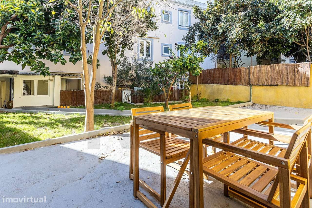 Costa do Castelo/ T1+2/ Vista soberba de rio/ jardim - Grande imagem: 5/30