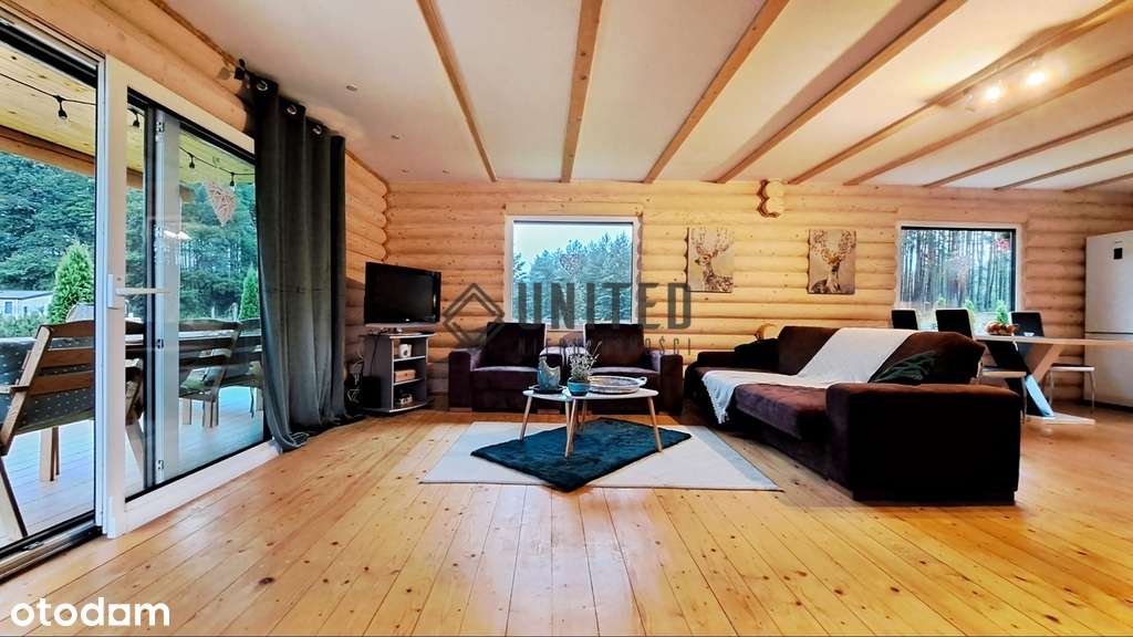 Całoroczny Dom z Bala nad jeziorem, okolice Sławy - Pełny obrazek: 5/20