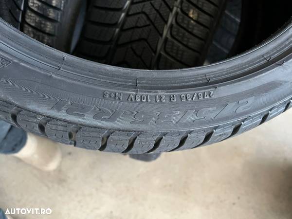 vând set anvelope 275/35/21-315/30/21 Pirelli de iarnă noi - 4