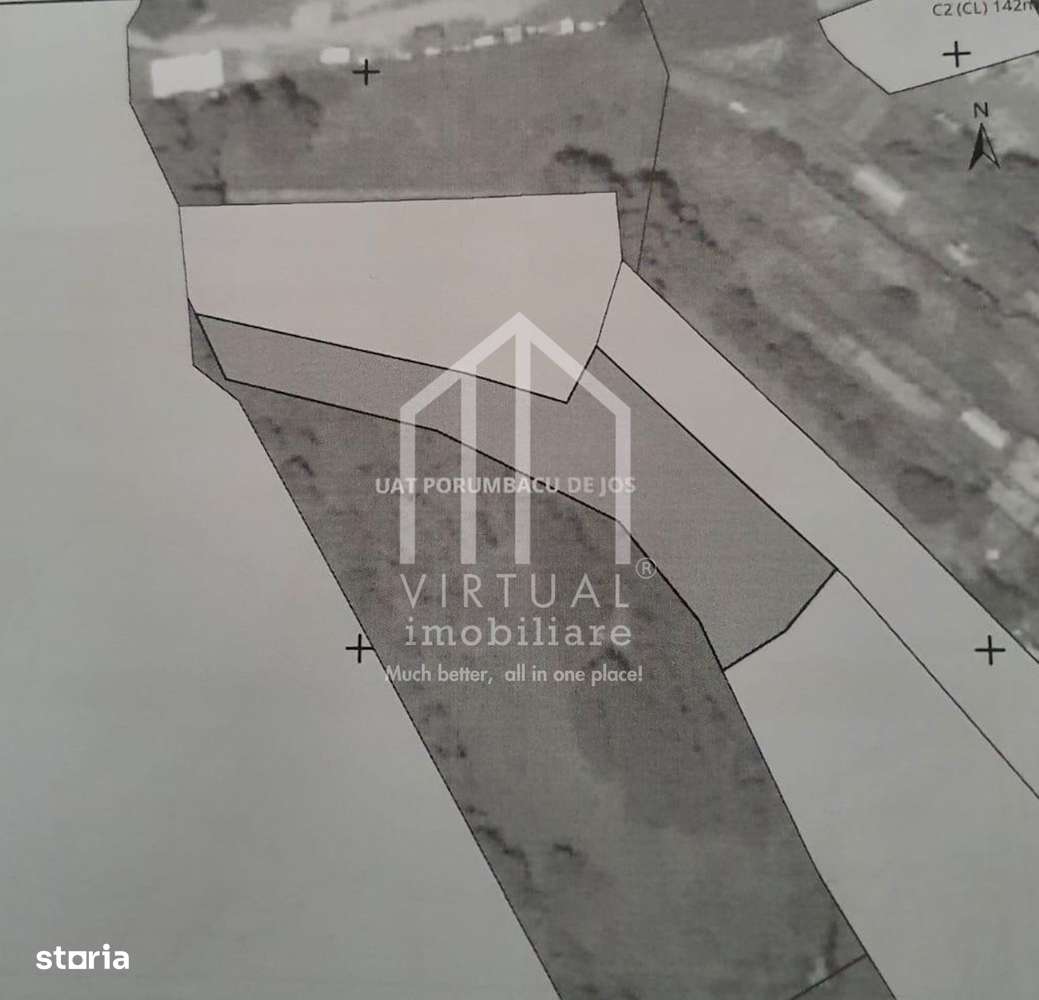 Teren INTRAVILAN in Porumbacu de Jos- 1717 mp- Pretabil investitie - Imagine principală: 4/4