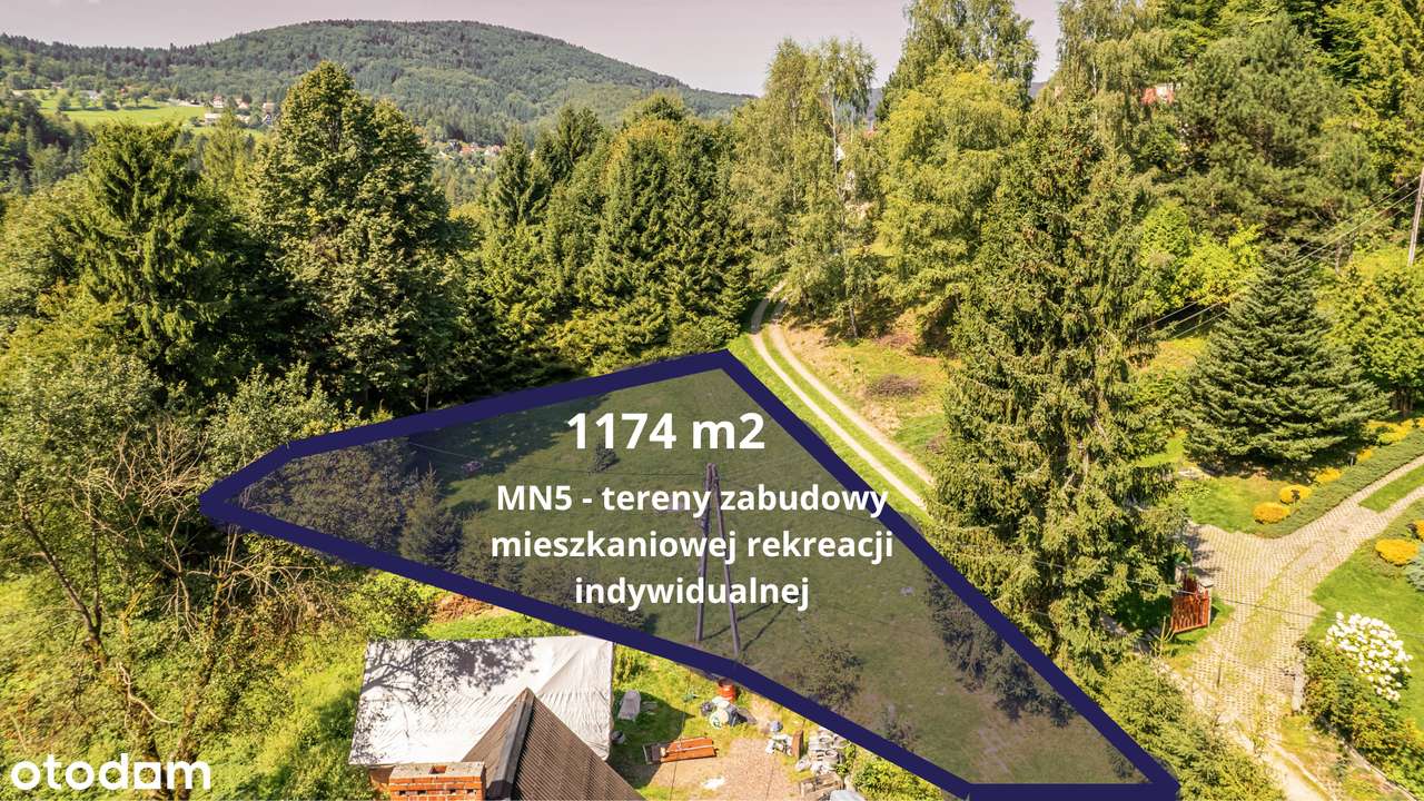 Urokliwa działka rekreacyjna przy lesie – Targanice-4