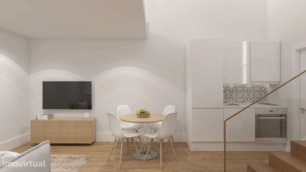 Loft com mezzanine - Fervença Palace - Vila Nova de Gaia-3