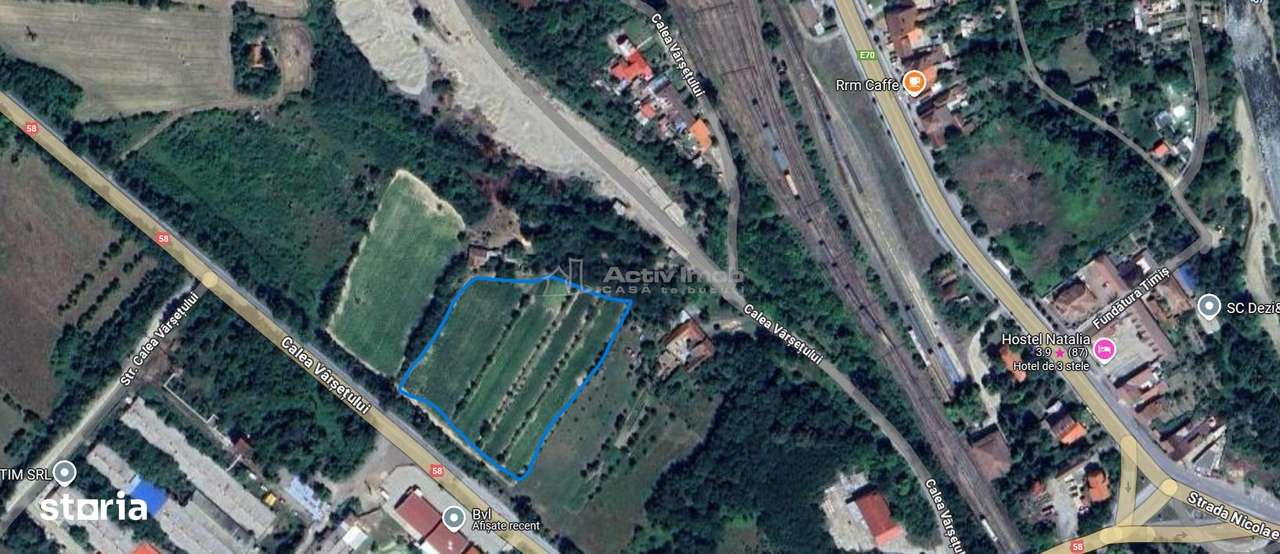 Caransebes, Teren Intravilan cu Utilitati 20 EuroMp - Imagine principală: 4/6