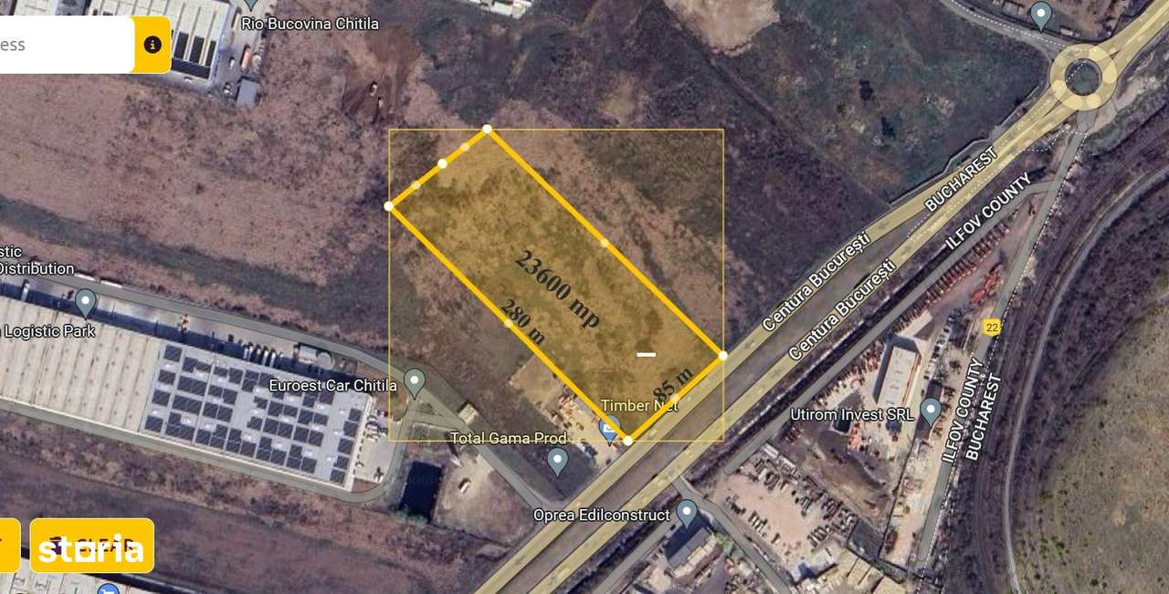 Investitie | Logistica | Productie | 23600 mp |  Centura Bucuresti | - Imagine principală: 1/9