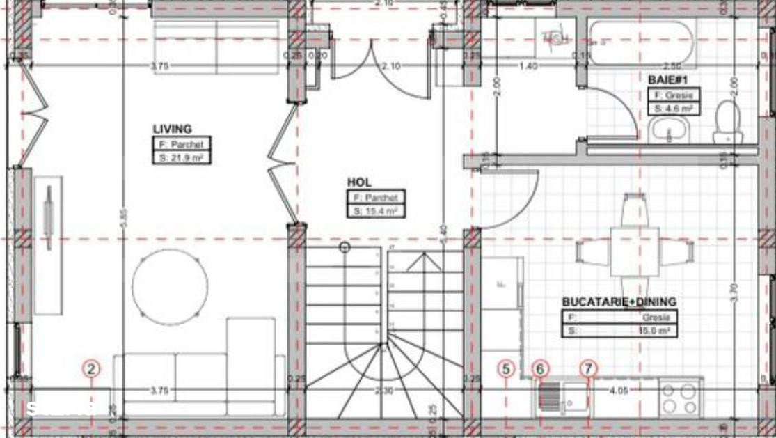 CASA CUPLATA, 110 mp, 110 teren, zona Terra - Imagine principală: 2/4