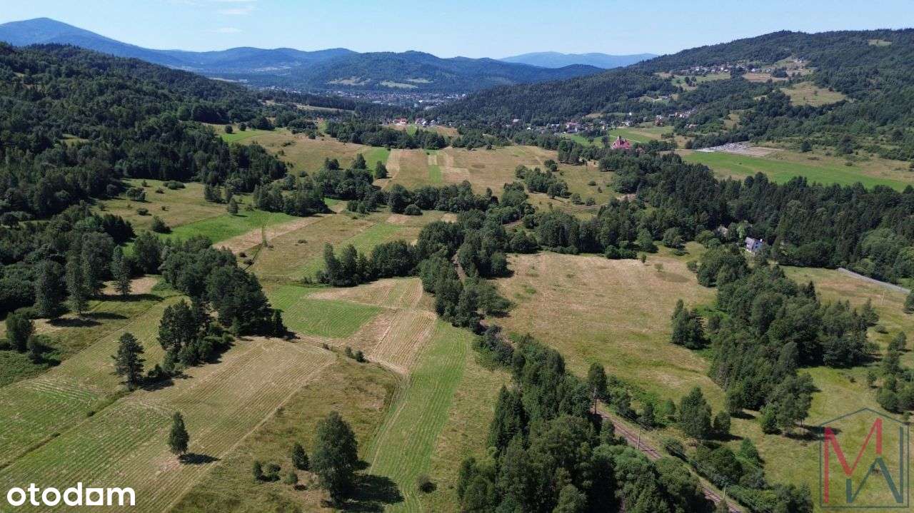 Widokowa działka budowlana Pewel Wielka-13