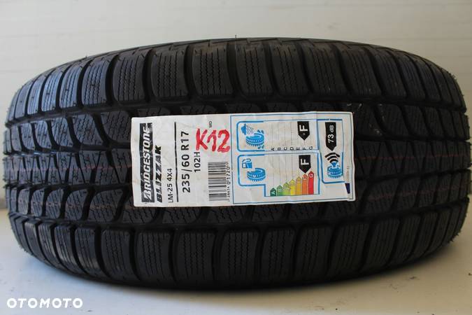 OPONA ZIMOWA BRIDGESTONE 235 60 17 102H NOWA - 2